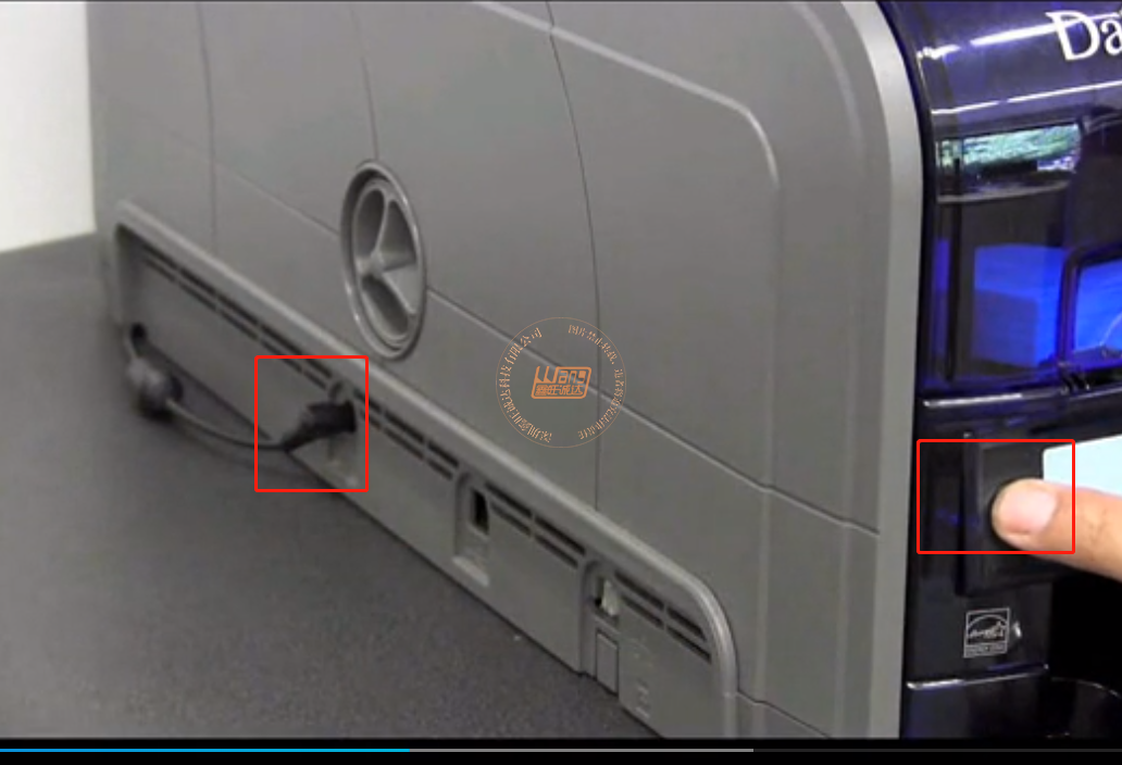 Datacard德卡SD260证卡打印机安装操作视频(图4)