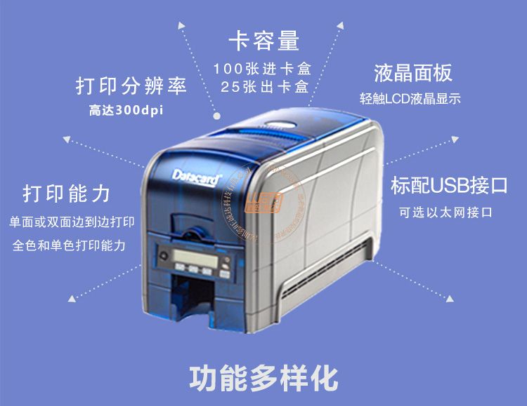 Datacard德卡SD360全自动双面证卡打印机(图3)