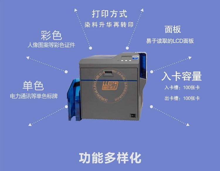 Datacard德卡SR200高清晰证卡打印机(图3)