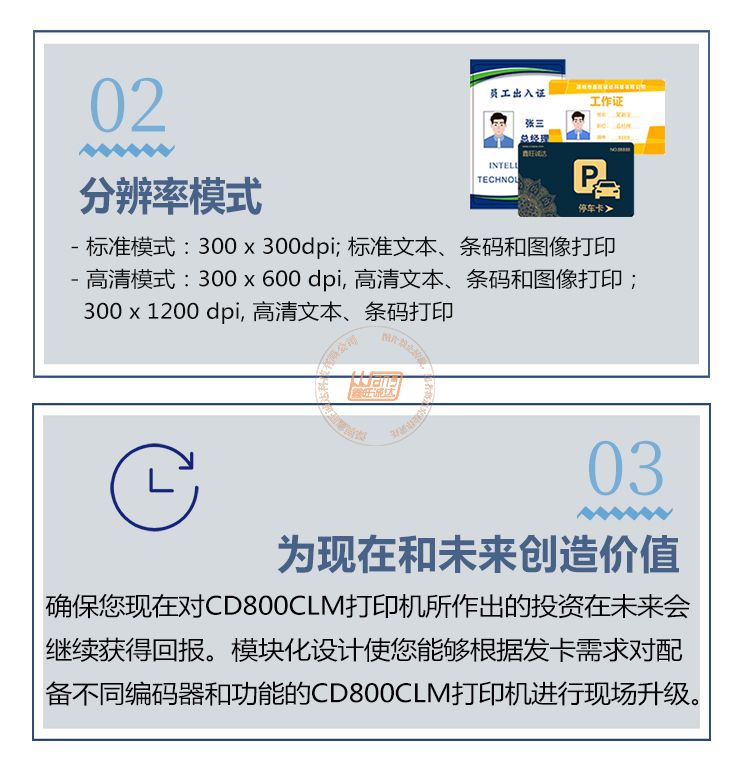 加载覆膜功能的CD800 CLM证卡打印机(图6)